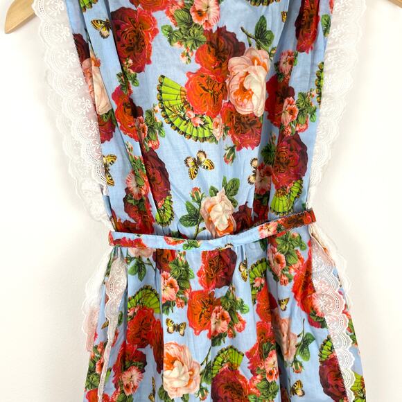 Agua Bendita Tunic Swim Cover Up In Bendito Rosal Size Medium New - Picture 12 of 16